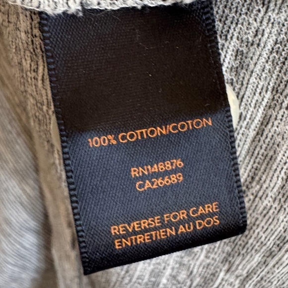 Good Man Brand Gray Knit 100% Cotton Polo Shirt, Size XL - Picture 7 of 7